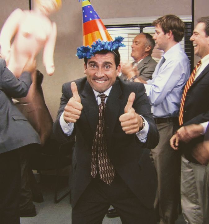 Michael Scott the office icon