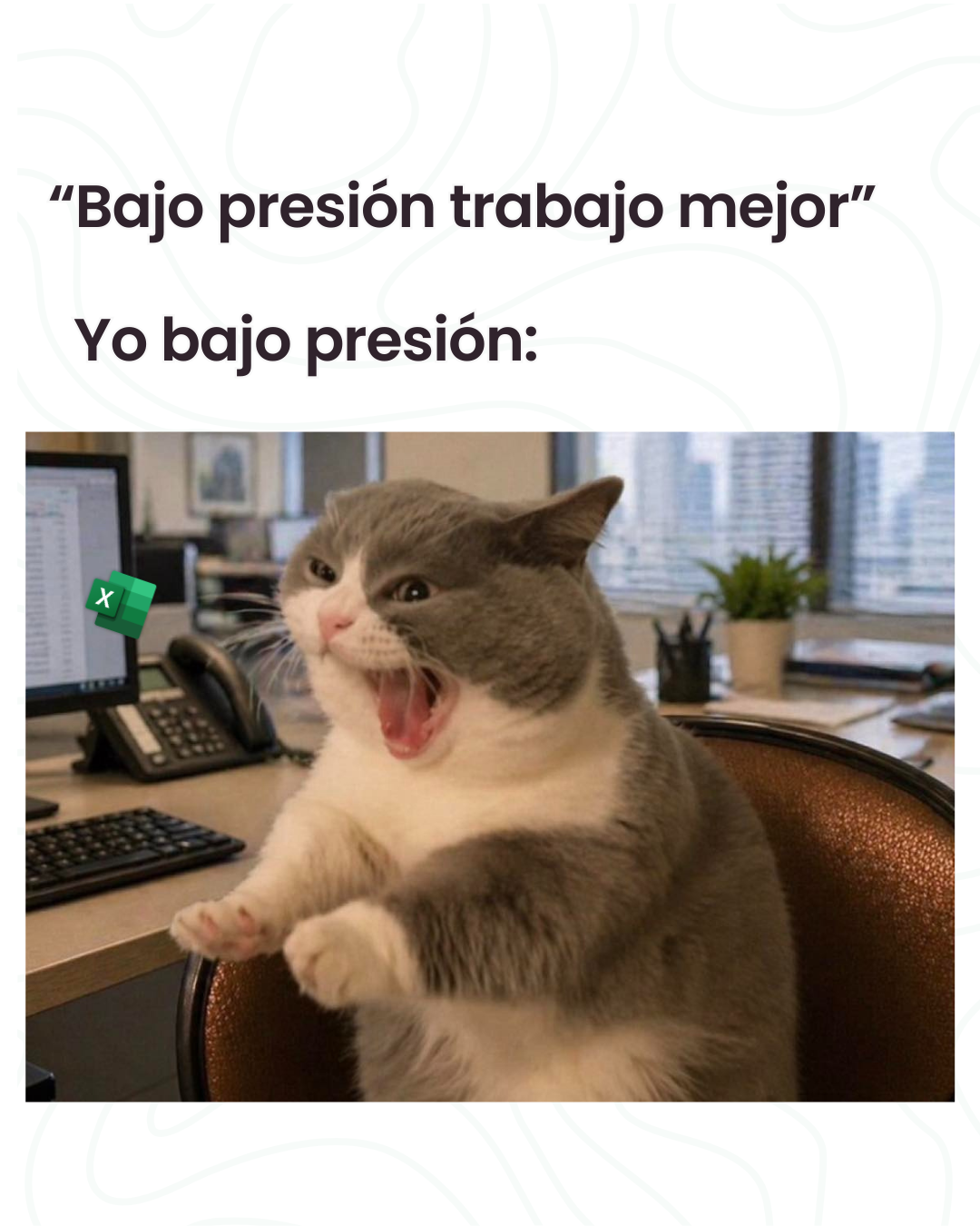 Todo fluye. 🥴