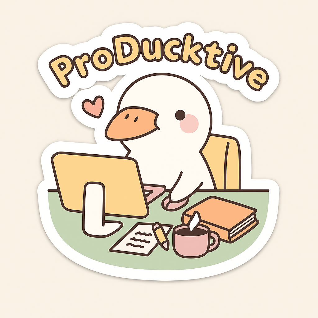 🦆 ProDucktive Vibes ✨
