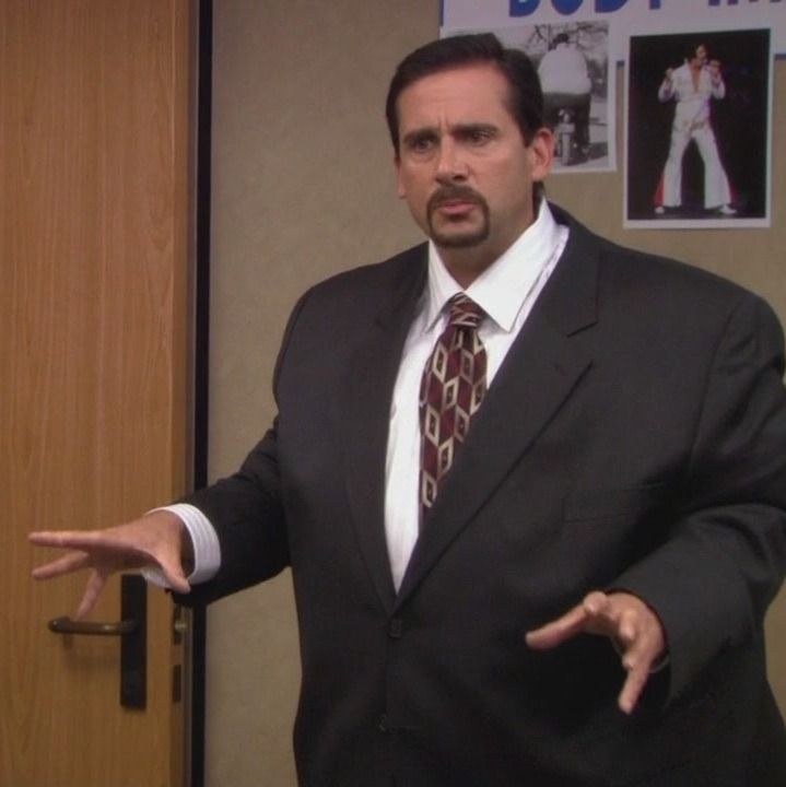 michael scott fat