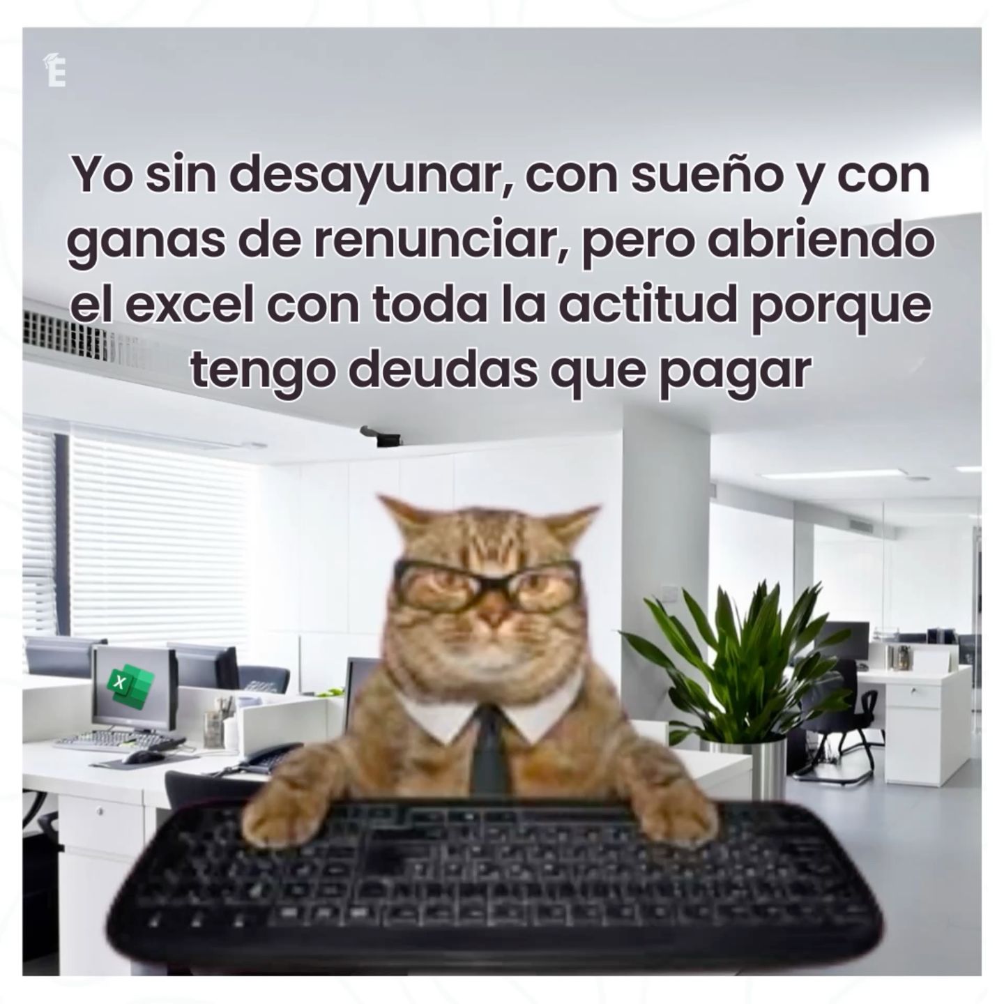 Con toda la actitud.😩