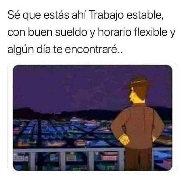 Trabajo estable