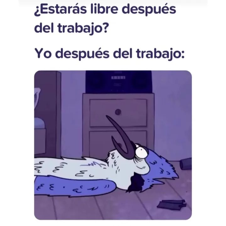 después del trabajo